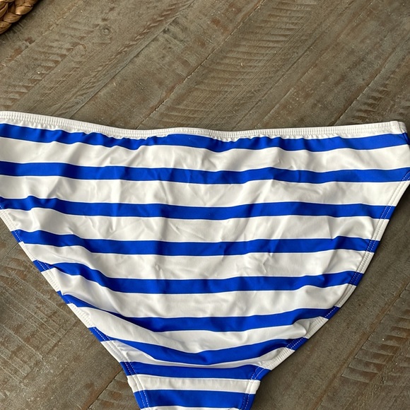 Ralph Lauren Royal Blue bathing suit bottoms striped - Picture 3 of 4